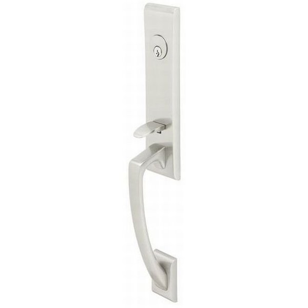 Satin Nickel Handleset 4825RLUS15LH, EMTEK, Mfr# 4825RLUS15LH
